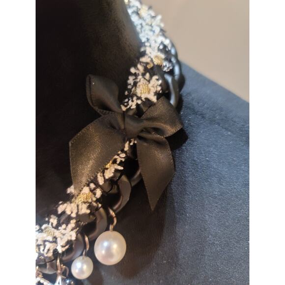 Women's Statement Pearl Charm Necklace With Lobster Clasp Fashion Jewelry - Picture 5 of 7